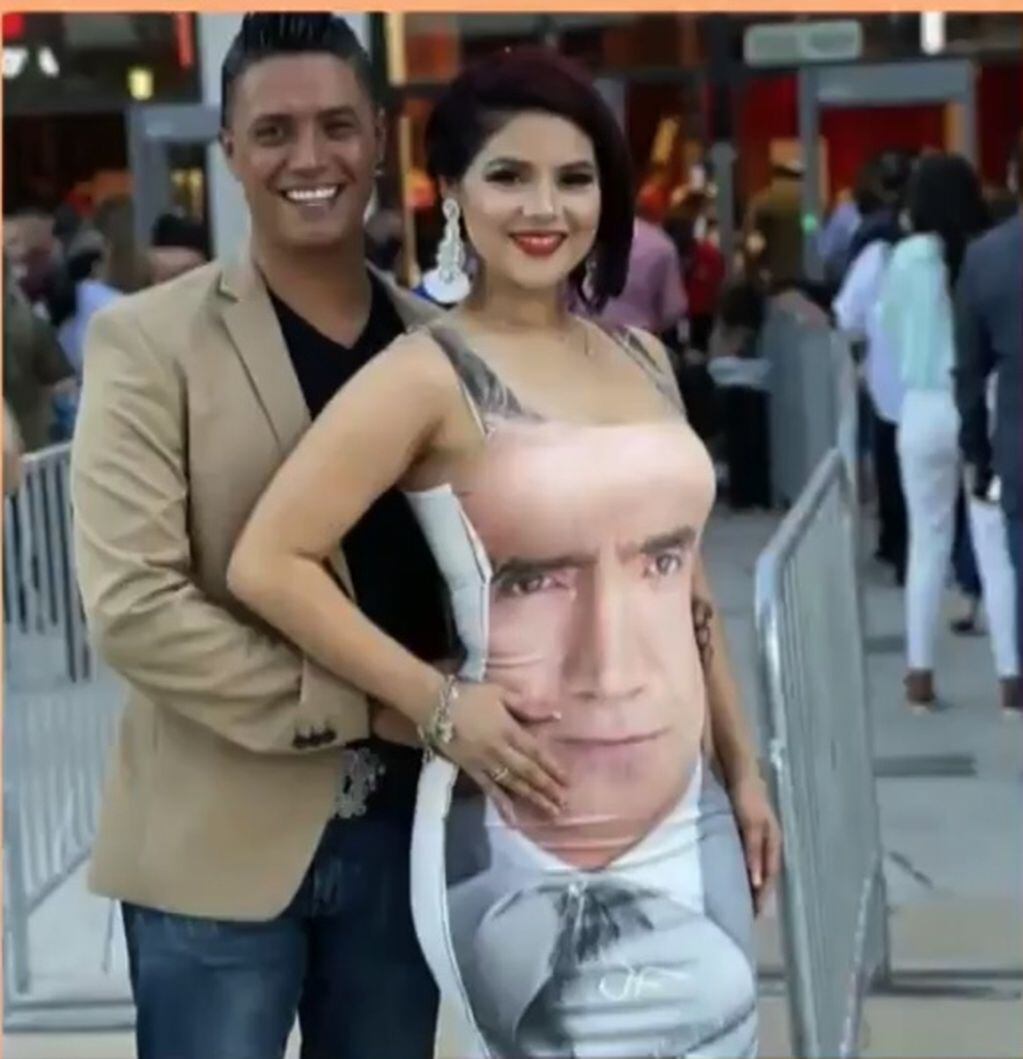 Alejandro Fernández quedó hipnotizado con el vestido de una guapa fan y le  dedicó su concierto