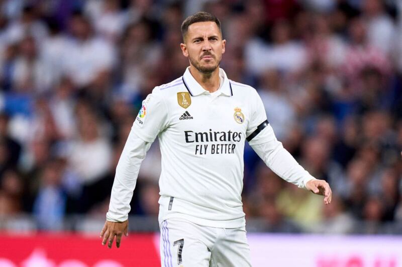 Eden Hazard no pudo brillar en el Real Madrid debido a sus constates lesiones.