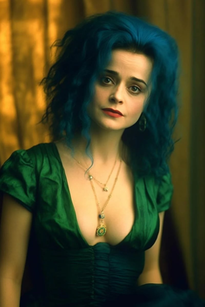 Helena Bonham Carter como Marge Simpson