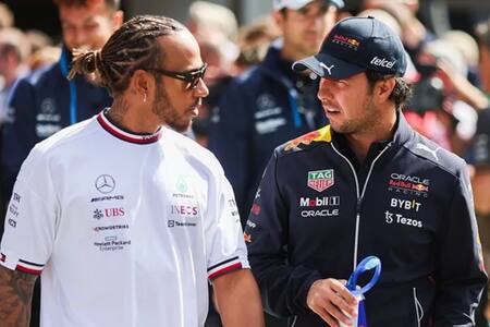 Lewis Hamilton arremete contra Checo Pérez: “Si yo tuviera su coche...” 