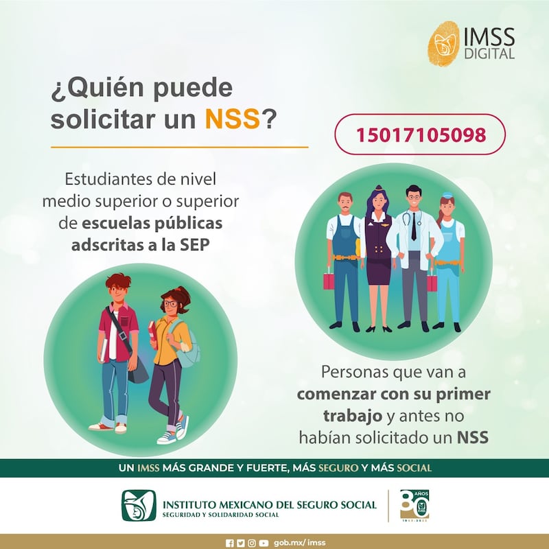 El NSS es único e intransferible