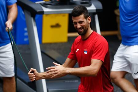 VIDEO | Genio: Novak Djokovic aprovechó la Copa Davis para aprender una nueva palabra en español