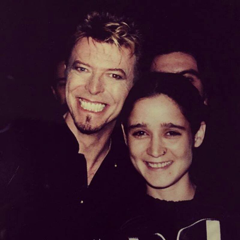 David Bowie y Julieta Venegas