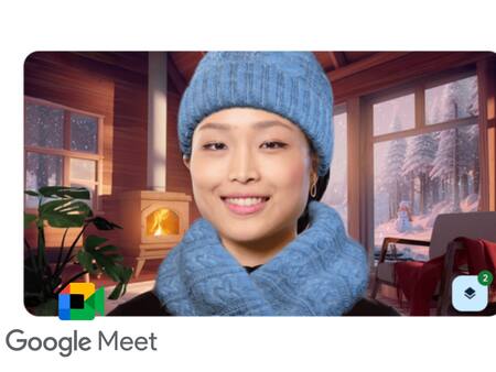 Así puedes añadir un gorro y cambiar el fondo en tus llamadas de Google Meet
