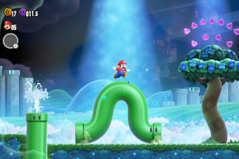 Captura del nuevo juego de Nintendo Super Mario Bros. Wonder.