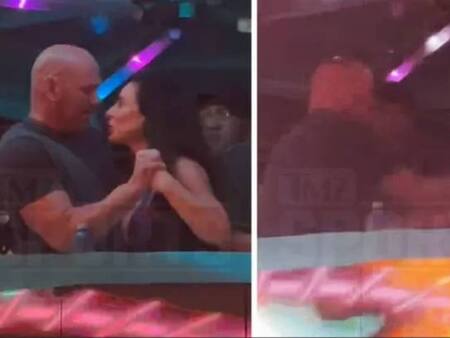 VIDEO | Presidente de la UFC, Dana White, intercambia golpes con su esposa Anne White
