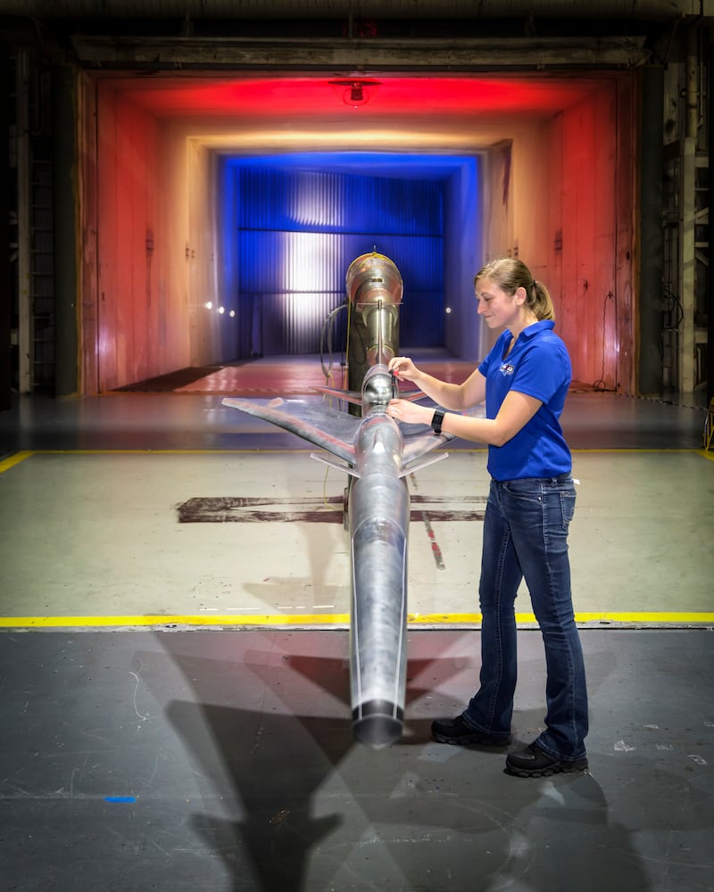 Modelo Preliminar del jet supersónico de la Nasa